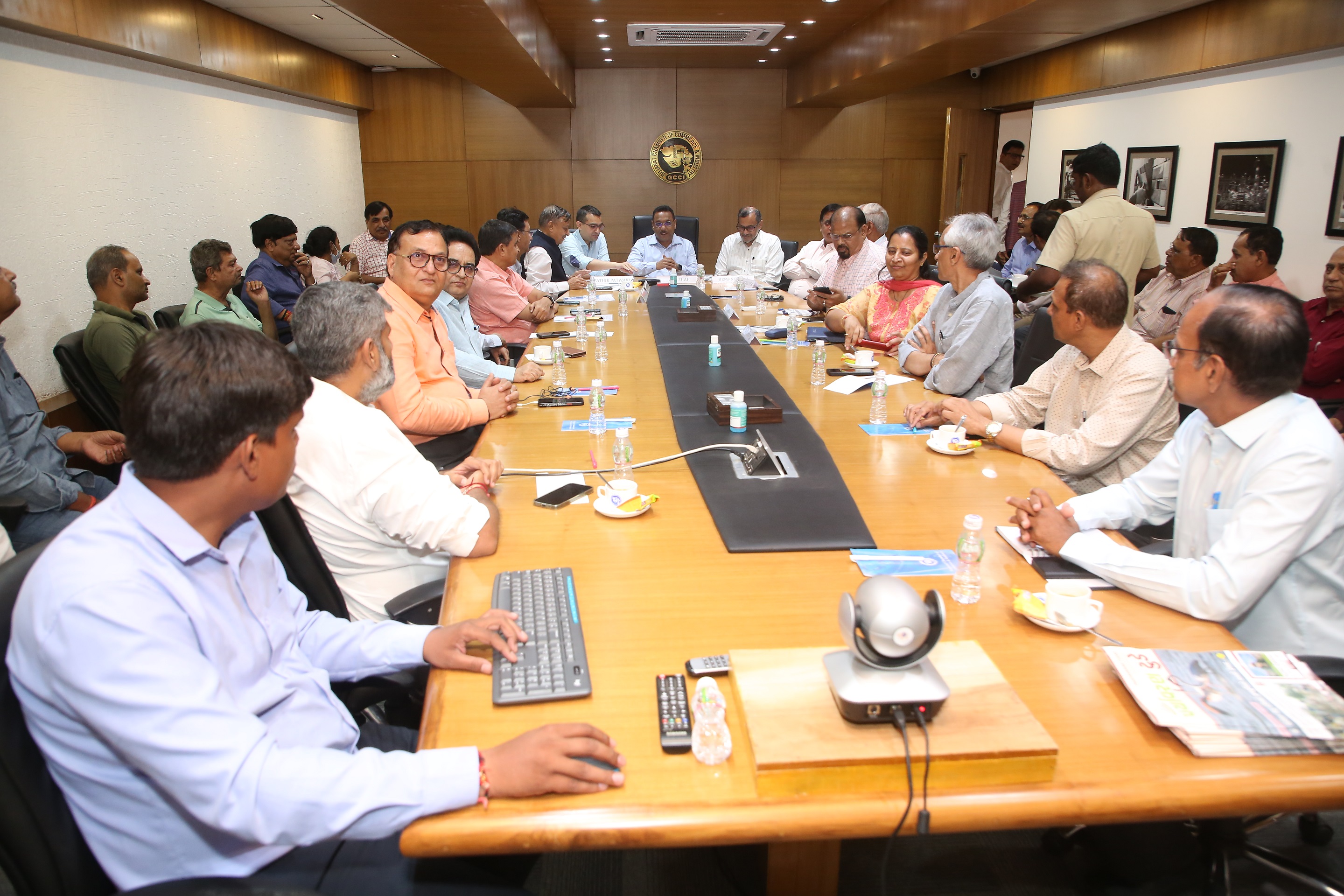 Inauguration of GCCI Environment Help Desk by Shri A.V.Shah, Member Secretary, Gujarat Pollution Control Board.