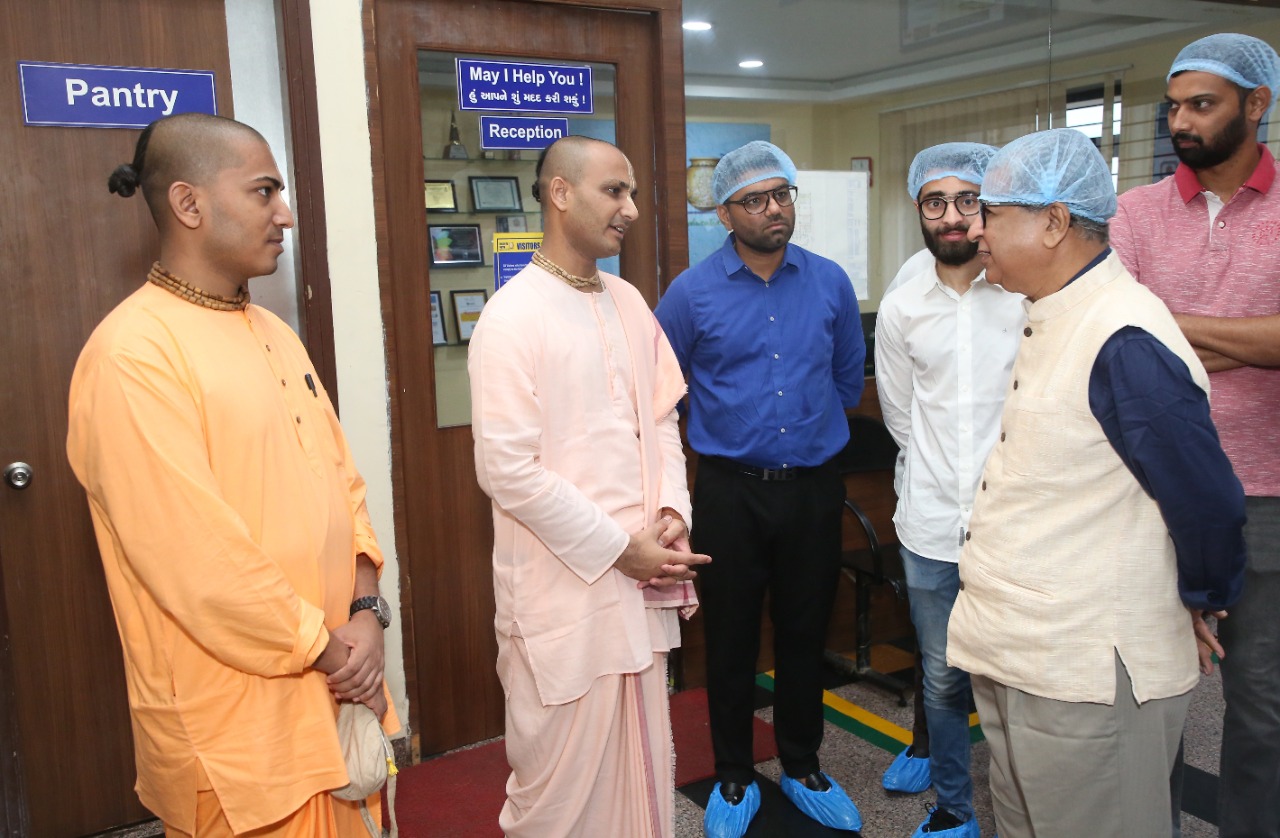 Visit to Akshaya Patra Foundation, ISKON
