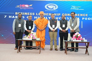 Invitation- GCCI- BAPS - A Day Long Business Leadership Conference on 16/12/2022 at Pramukh Swami Maharaj Shatabdi Mahotsav, Ahmedabad