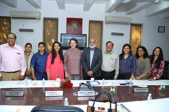 Interactive meeting with H.E. Ms. Ann Ollestad, Consulate General of Norway in India