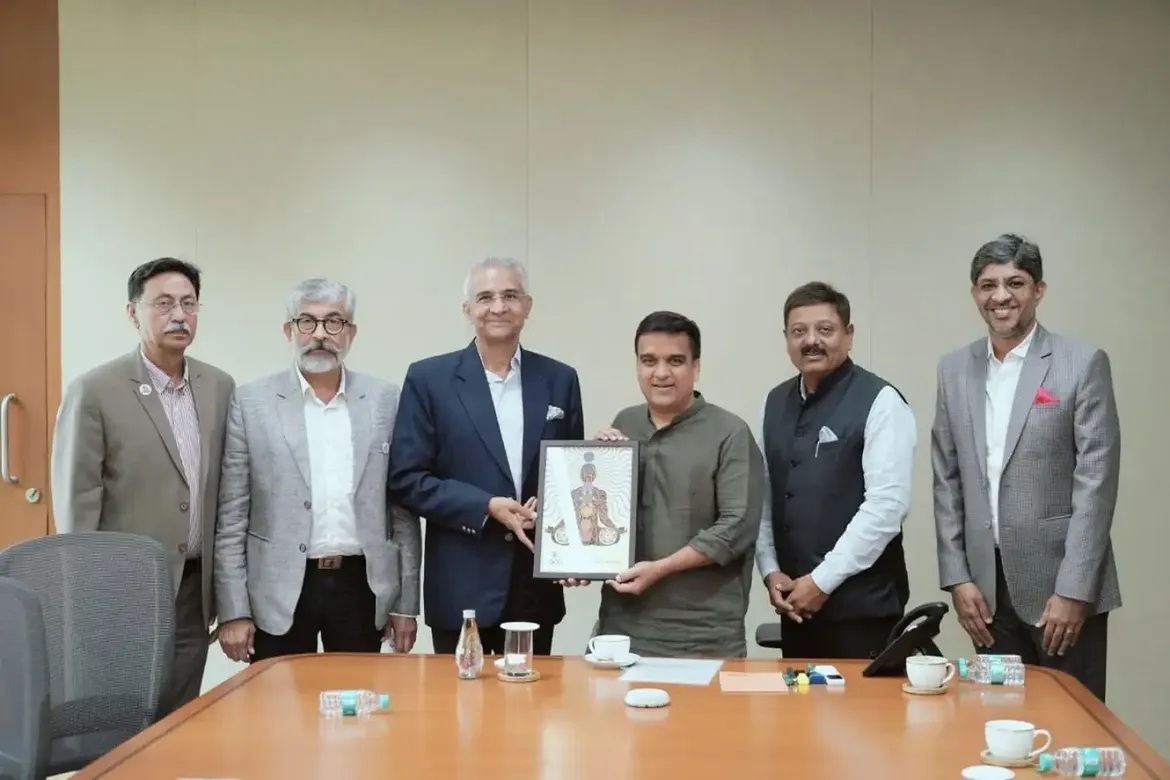 Courtesy meeting with Shri Harshbhai Sanghavi, Hon’ble Deputy Chief Minister of Gujarat